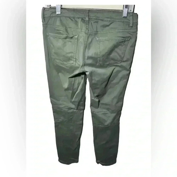 AEO Super Stretch Jegging Ankle Pants in Green 4 - Picture 2 of 5
